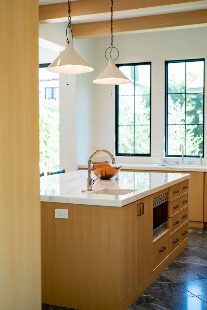 Custom home interior with high-end finishes in Sherman Oaks, CA