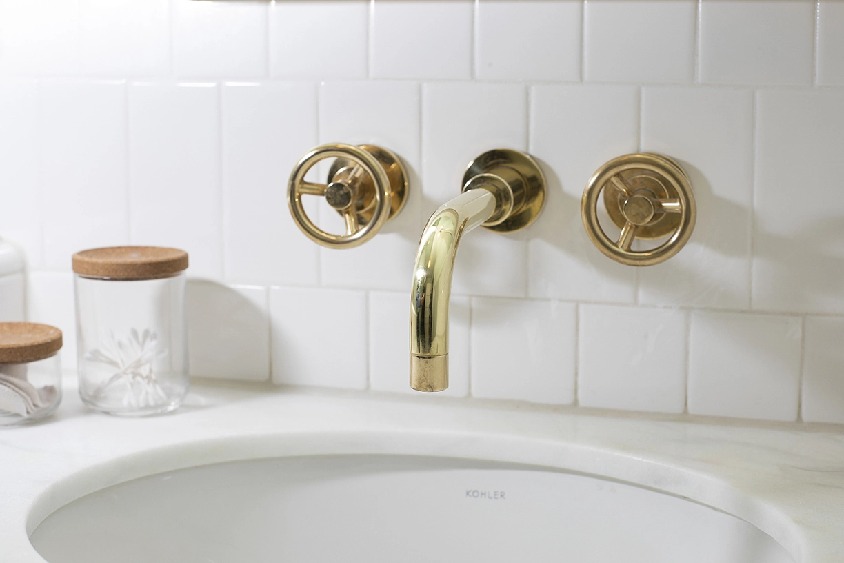 Bathroom remodeling project with high-end fixtures in Santa Monica, CA